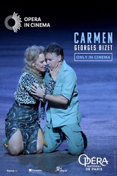 Poster for Carmen (Paris Opera)